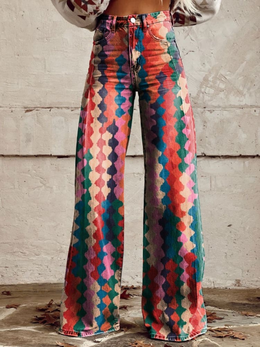 Amélie™ - Stilfulla Bohemiska Byxor