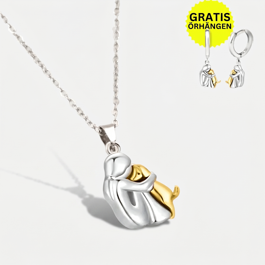 Alva™ | Hug-halsband med örhängen