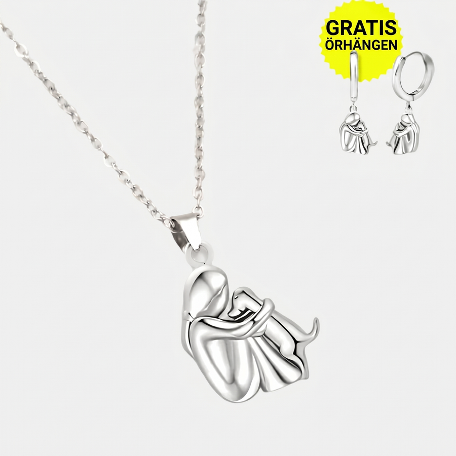 Alva™ | Hug-halsband med örhängen