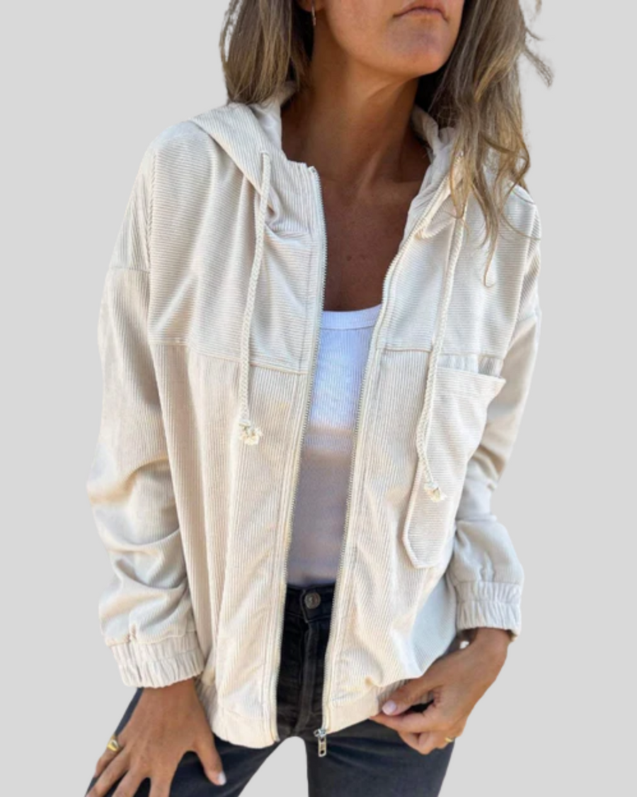 Mabel | Mjuk Zip-Up Väst