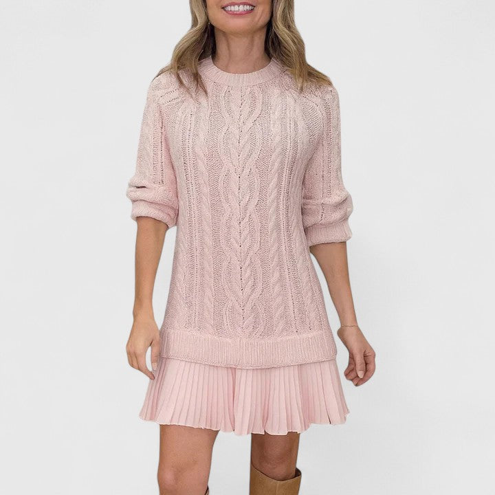 Ashlyndora | Elegant Klänning i Tröja