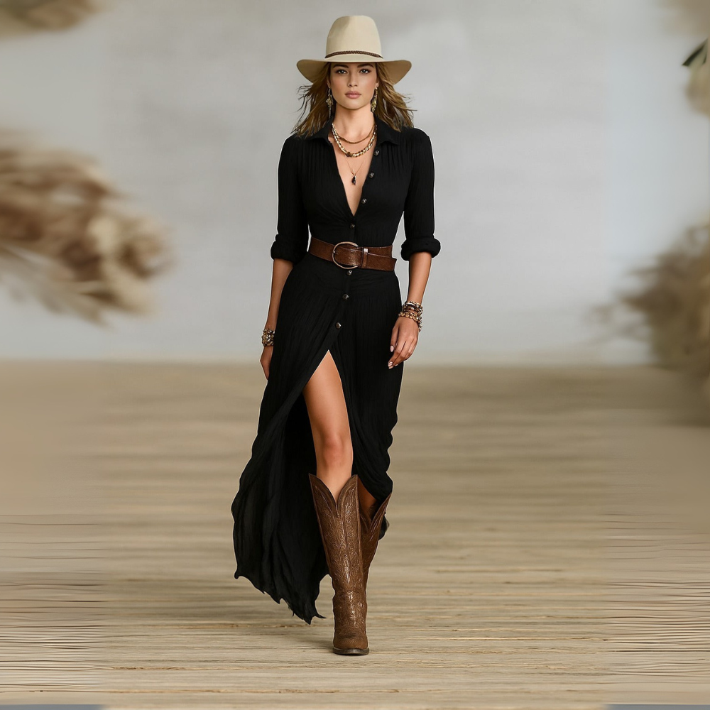 Ceryn | Chic Maxi Klänning
