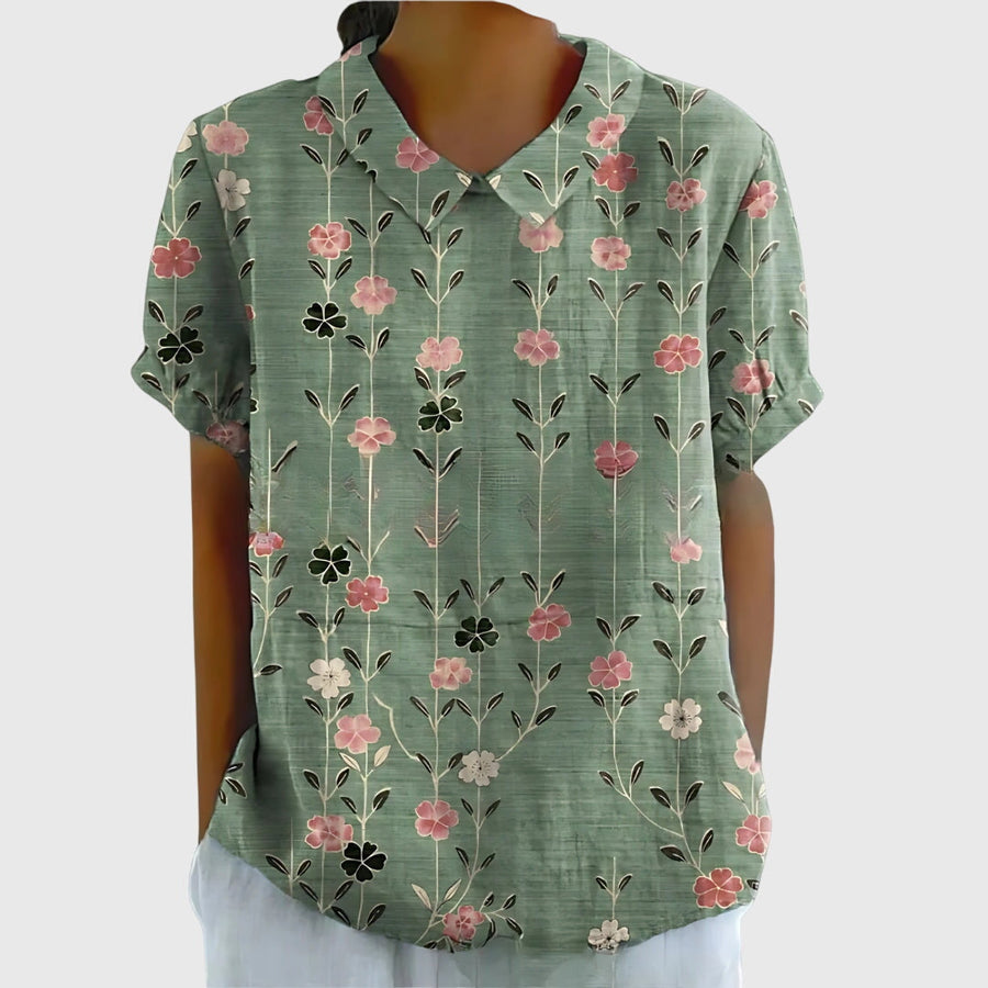 Jenna™ | Blommig Blus