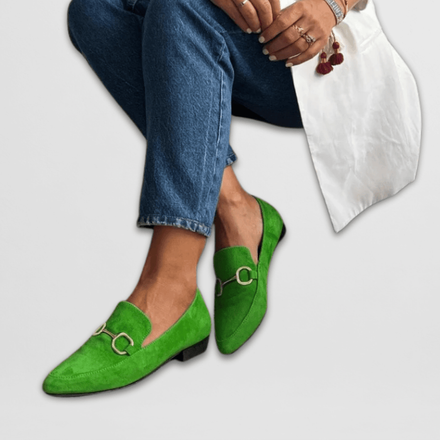 Ginevra | Färgglada Boho Loafers