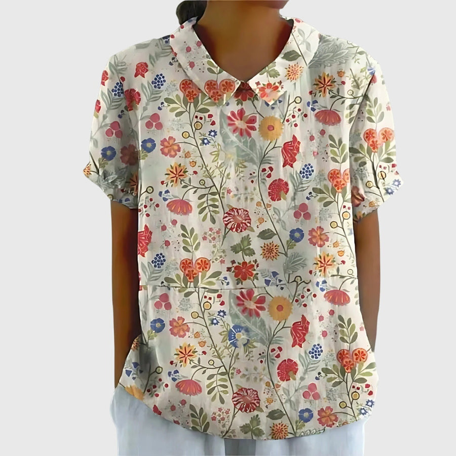 Jenna™ | Blommig Blus