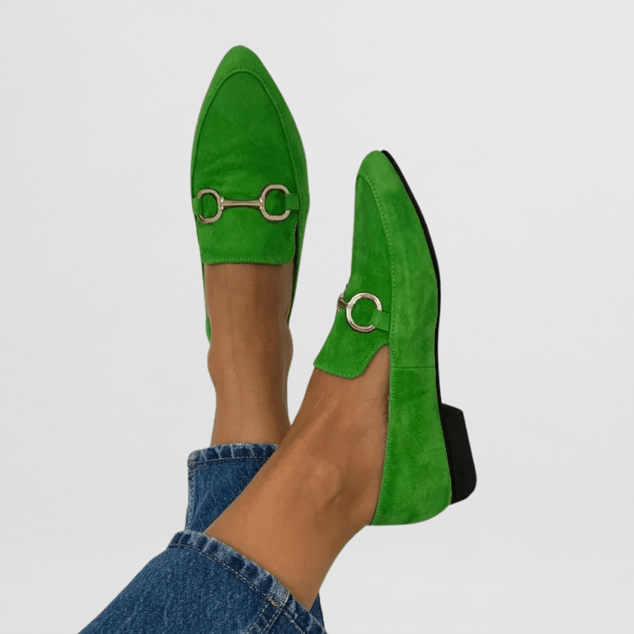 Ginevra | Färgglada Boho Loafers
