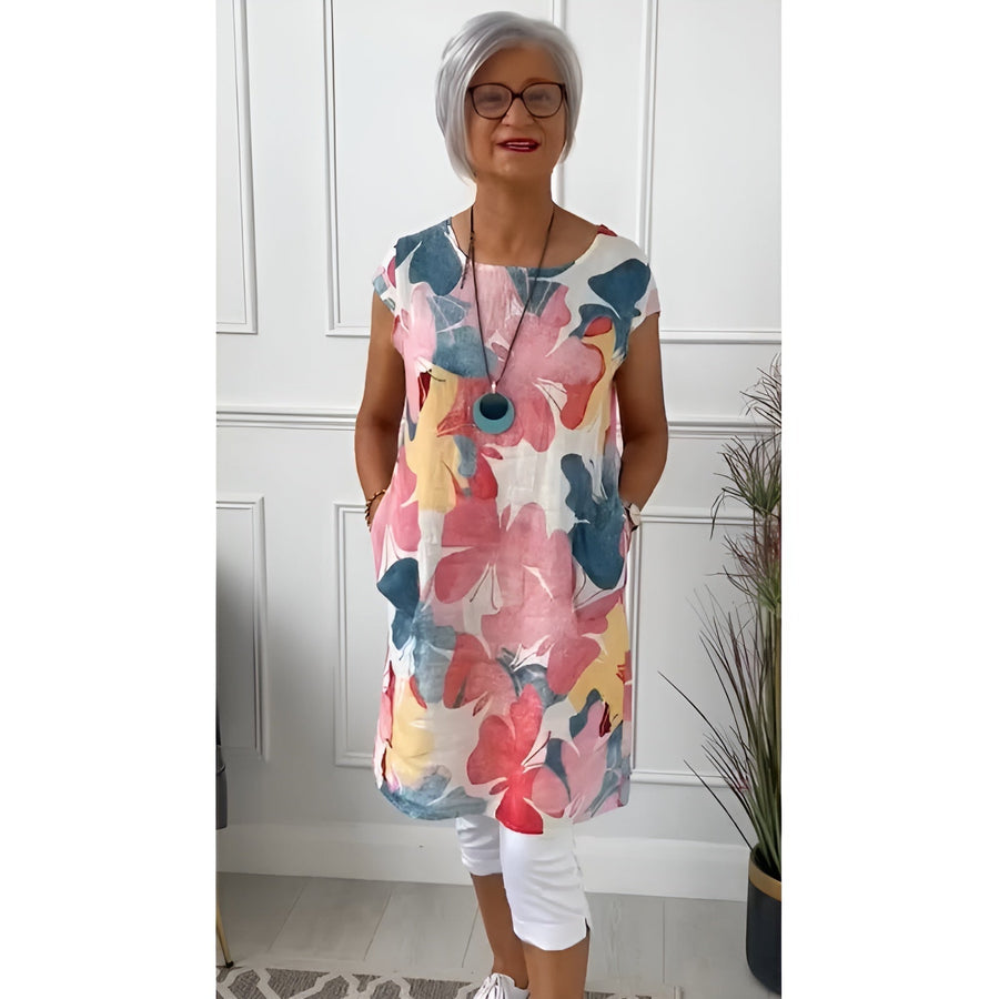 LINDA | BLOOM TUNIC KLÄNNING