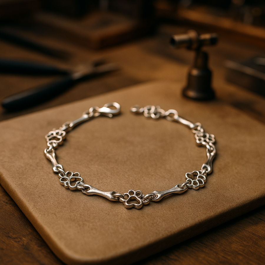 Liora™ | Armband med tass- och benberlocker