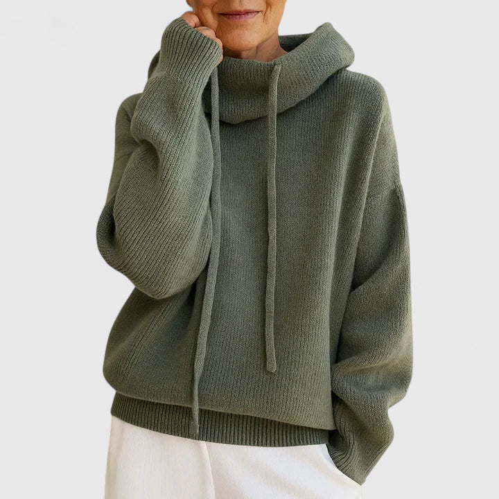 Marie | Mysig Stickad Hoodie