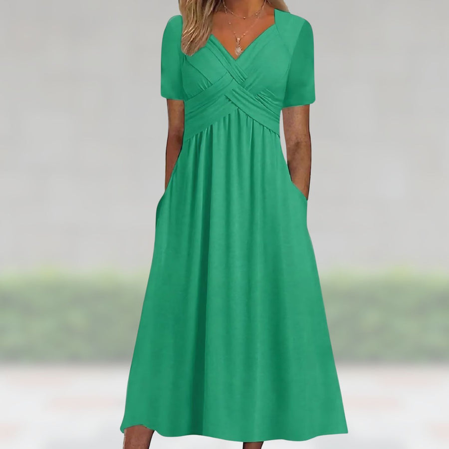 Nadia™ | Bekväm Maxi Klänning