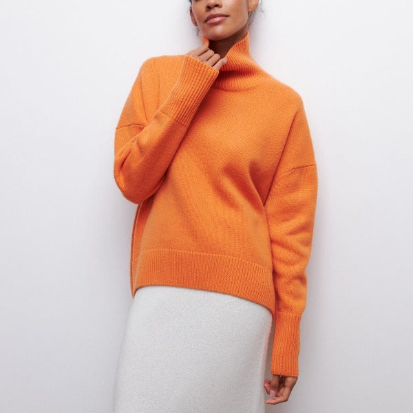 Noa | Lyxig Turtleneck Tröja