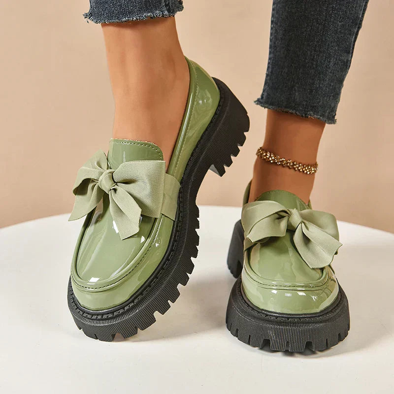 Valentina Chunky Bow Loafer