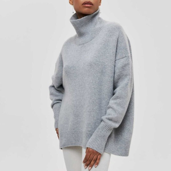 Noa | Lyxig Turtleneck Tröja