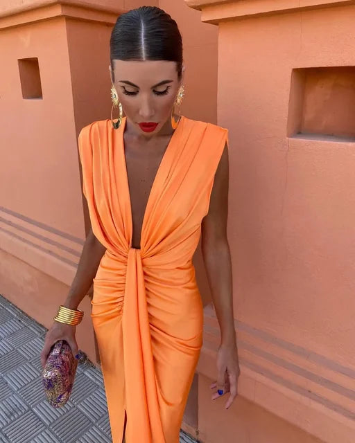 Sophia™ | Elegant plisserad klänning