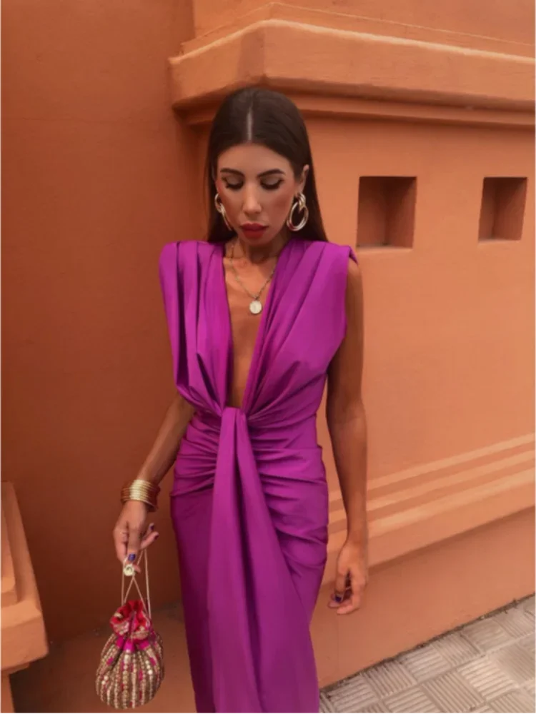 Sophia™ | Elegant plisserad klänning