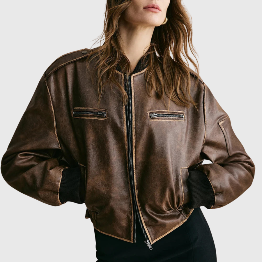 Sofia Amoretti Chic Läderjacka