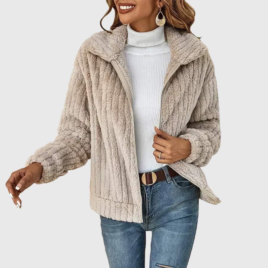 Iris | Elegant Fjäderjacka