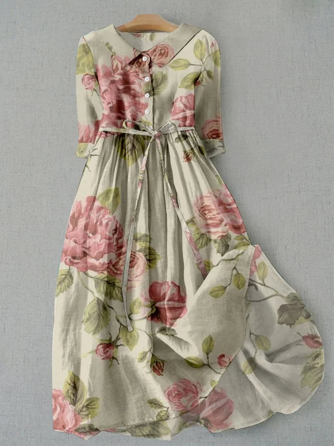 Charlotte™ | Klänning i vintage-rosé