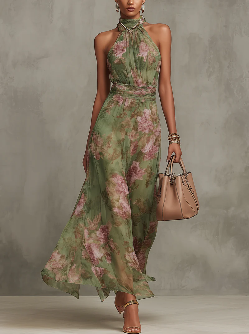 Sophie™ | Elegant klänning med blommönster