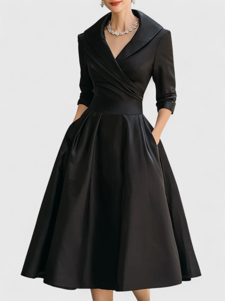 Zyrah™ | Elegant midiklänning