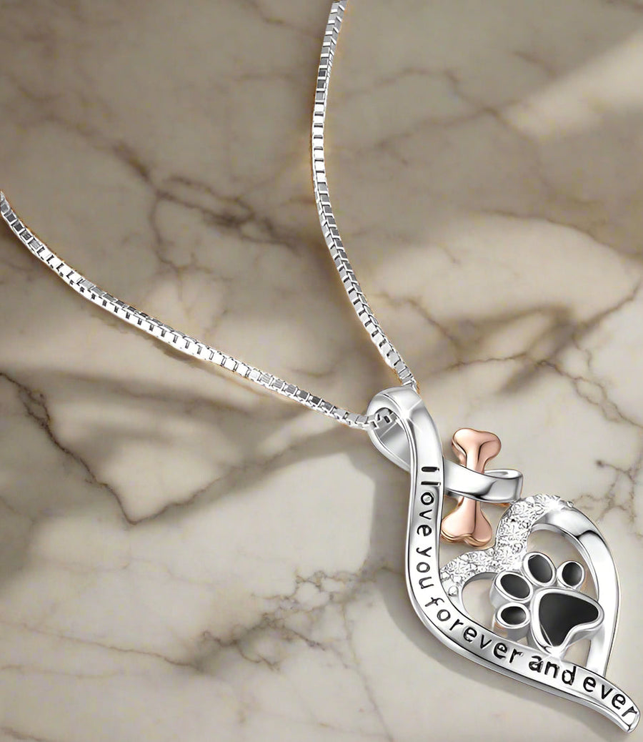 Stellan™ | Halsband Infinity med tass
