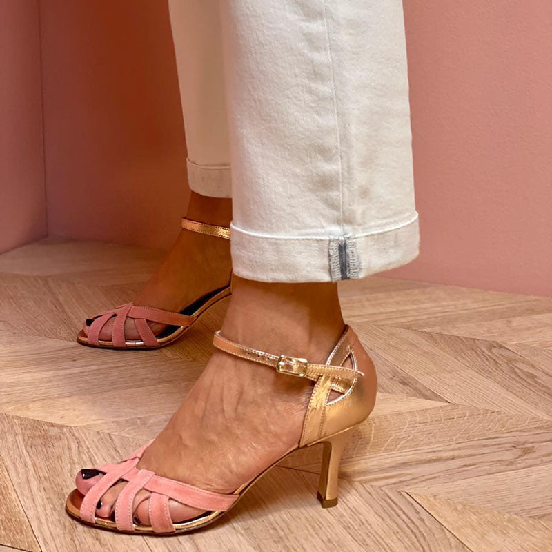 Calista™ | Högklackade Sandaler med Öppen Tå
