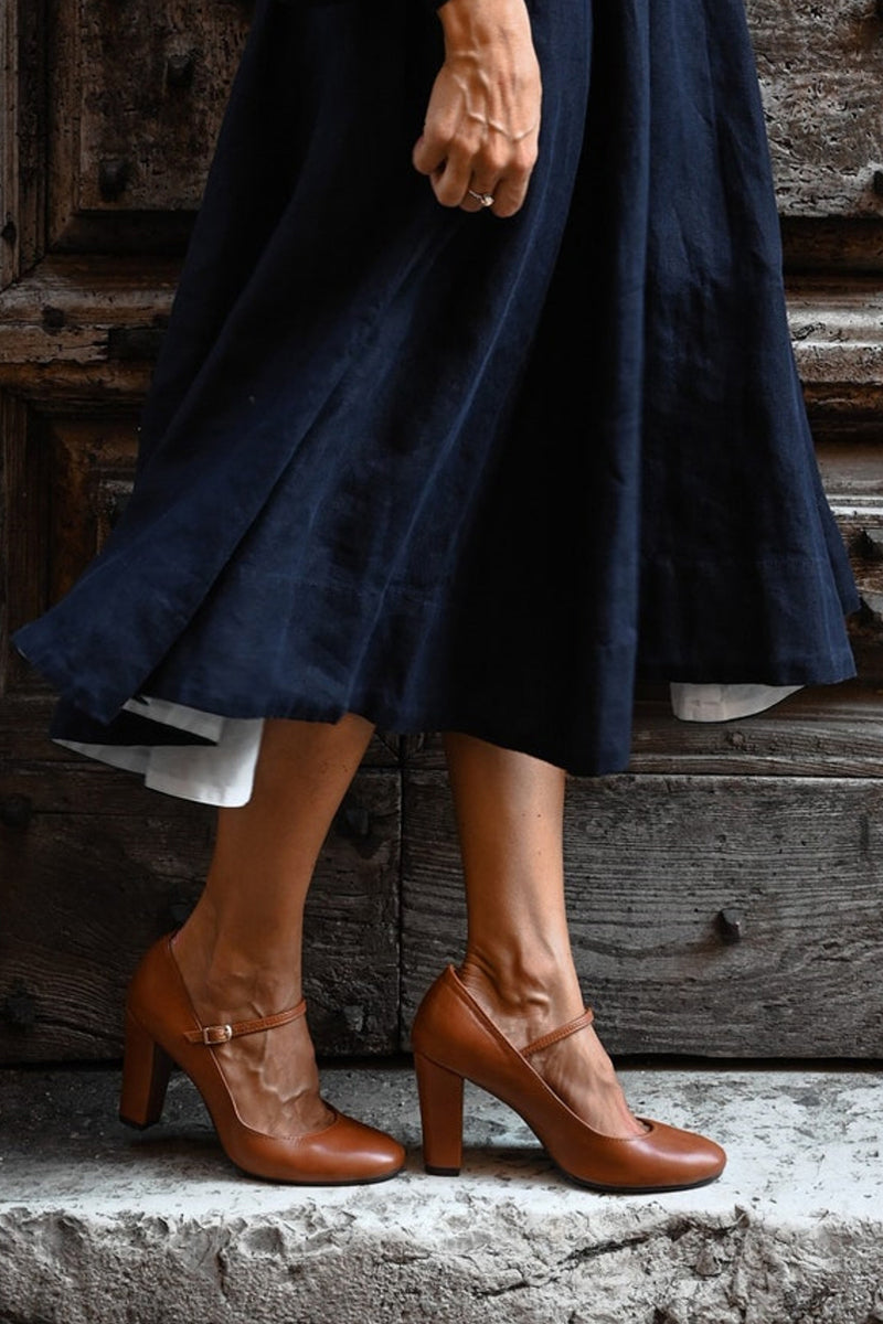 Bravina™ | Vardags Sandaler med Litet Klack