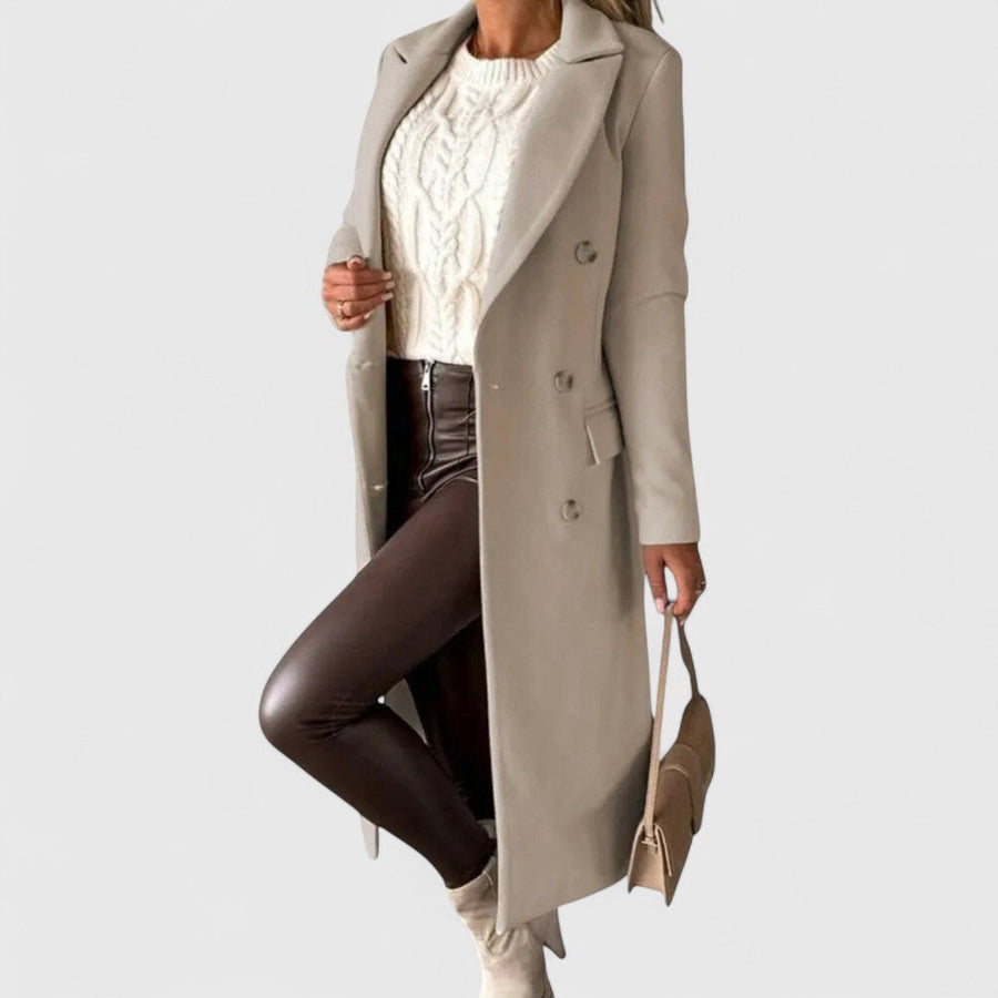Hazel - Elegant Långjacka