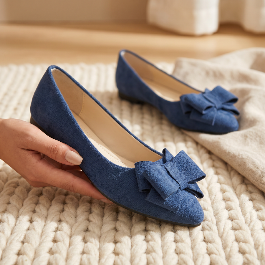 Valeria™ | Bellezza Bow Comfort-ballerinaskor