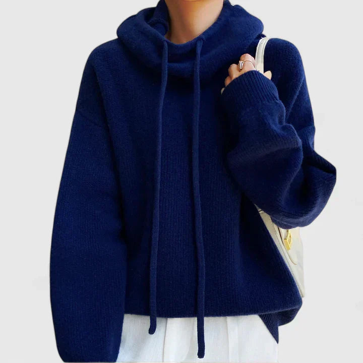 Marie | Mysig Stickad Hoodie